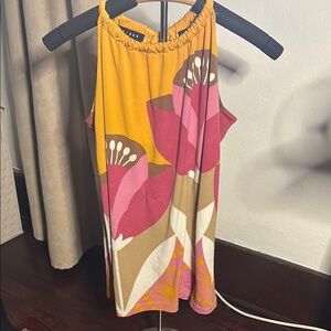 Axcess Floral Halter Top - Multicolor